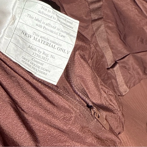 LULULEMON Women’s Reversible Bomber Jacket Size 8 Brown Bronze Full Zipper - Picture 9 of 12